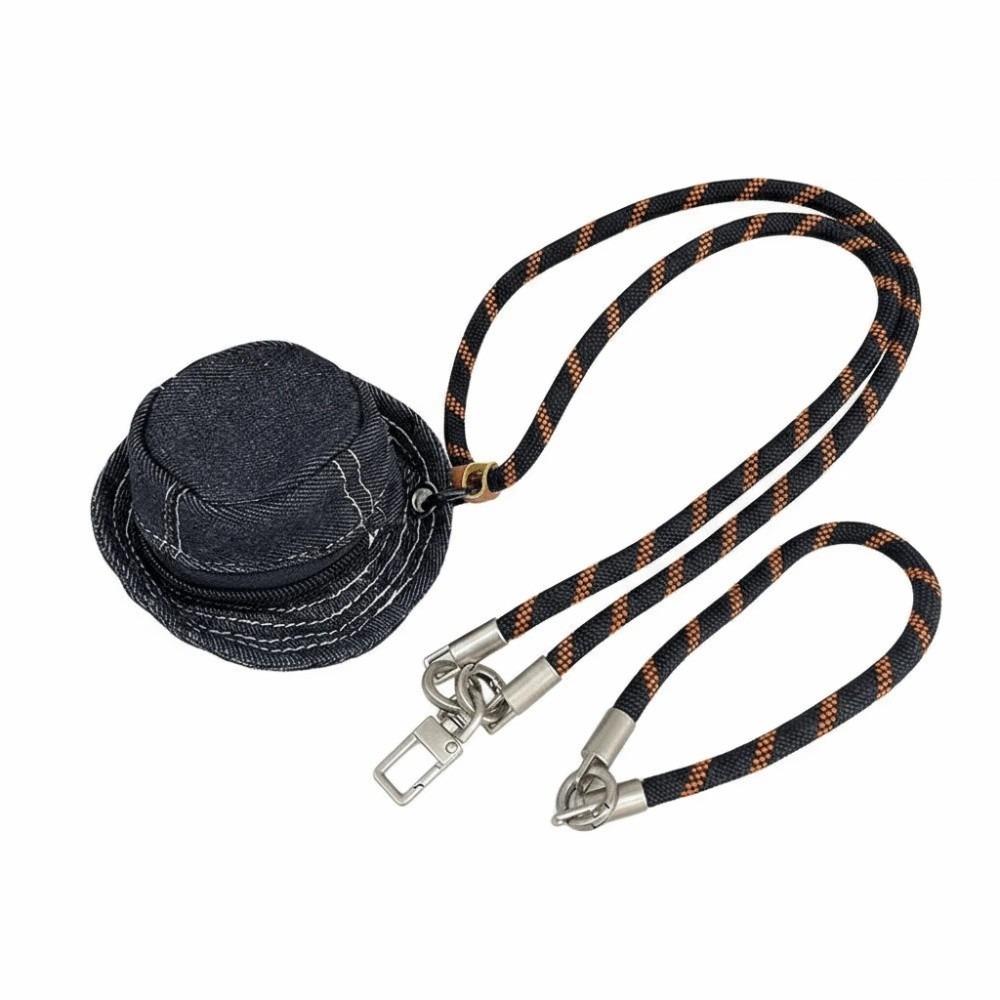 Korean Denim Fisherman Hat Pendant Pouch Mini Personalized Design Hanging Earphone Bag Anti-lost Wrist Rope Coin Purse Key Chain
Korean Denim Fisherman Hat Pendant Pouch Mini Personalized Design Hanging Earphone Bag Anti-lost Wrist Rope Coin Purse Key Chain