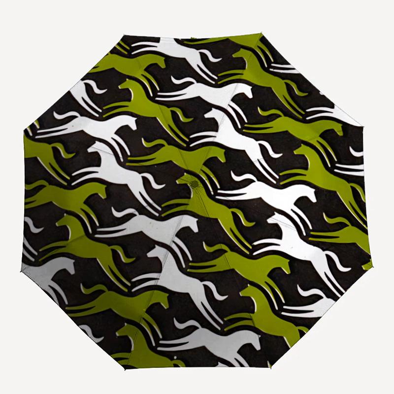 1pc Horse Camouflage Automatic Open/close Folding Compact Umbrella, 8-Rib Sturdy Canopy, Lightweight Portable, Everyday Use, Gift, Outdoor Umbrella, T
1pc Horse Camouflage Automatic Open/close Folding Compact Umbrella, 8-Rib Sturdy Canopy, Lightweight Portable, Everyday Use, Gift, Outdoor Umbrella, T