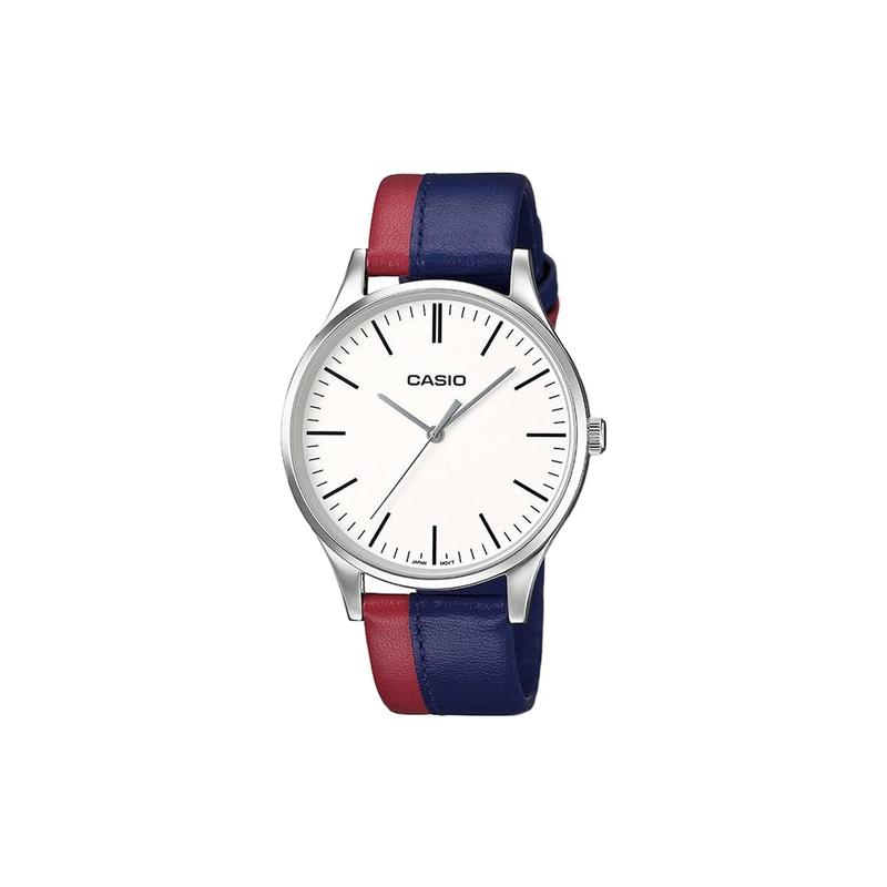 Casio Dress Series Life Waterproof Quartz Movement Leather Strap Japanese and Korean Watch Men s Watch White Dial MTP-E133L-2EEF білий
Casio Dress Series Life Waterproof Quartz Movement Leather Strap Japanese and Korean Watch Men s Watch White Dial MTP-E133L-2EEF білий
