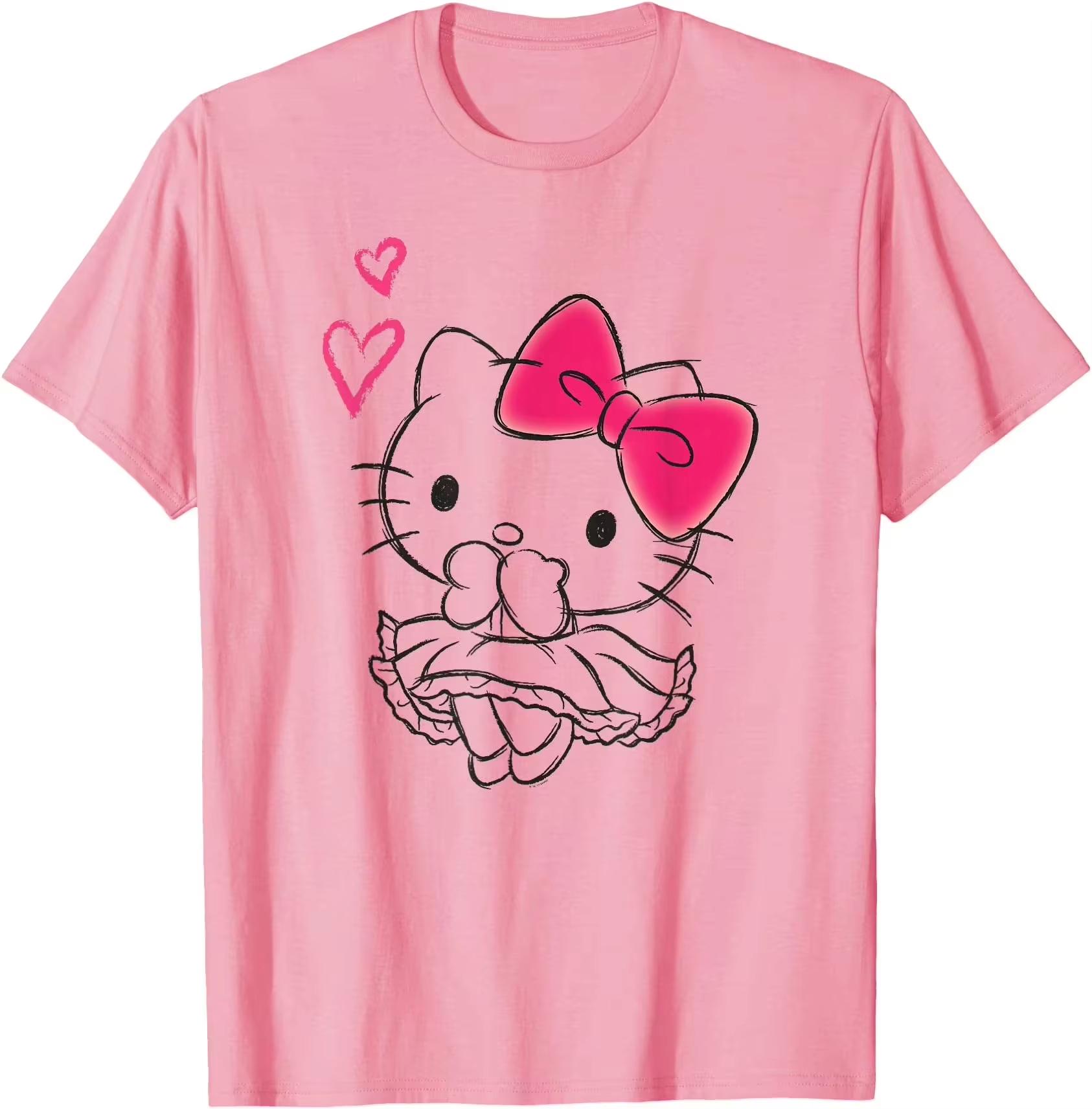 2026 new Summer HelloKitty Cute Print Tee Casual Short Sleeve Cotton Tops for Adults Kids Sweet Kawaii Style Daily Outfit S
2026 new Summer HelloKitty Cute Print Tee Casual Short Sleeve Cotton Tops for Adults Kids Sweet Kawaii Style Daily Outfit S