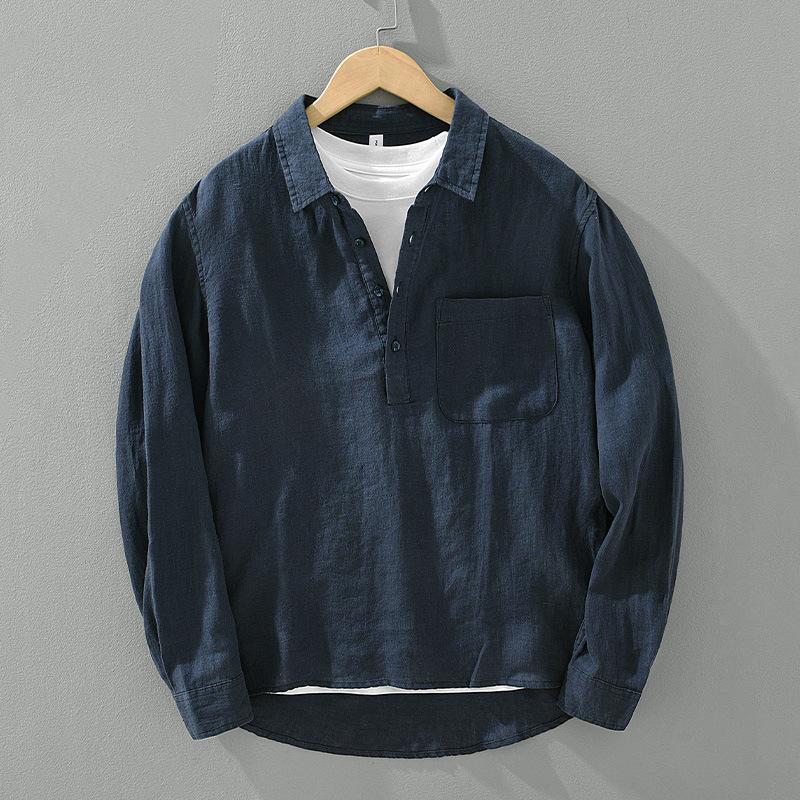Japanese Retro Long-sleeved Linen Shirt Men Spring Summer Loose Pullover Square Collar Cardigan Casual Cotton Linen Top XXL білий
Japanese Retro Long-sleeved Linen Shirt Men Spring Summer Loose Pullover Square Collar Cardigan Casual Cotton Linen Top XXL білий