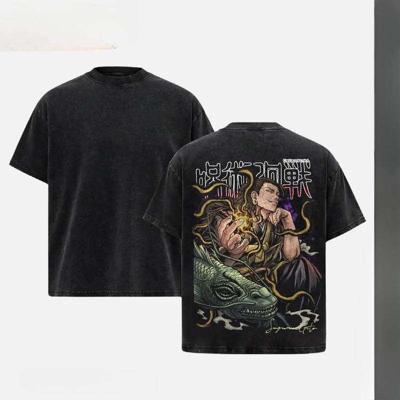 Jujutsu Kaisen Geto Suguru Printed Tee Men Women Washed Cotton T-shirts Manga Vintage T Shirt Harajuku Male Casual Loose Tshirt S чёрный
Jujutsu Kaisen Geto Suguru Printed Tee Men Women Washed Cotton T-shirts Manga Vintage T Shirt Harajuku Male Casual Loose Tshirt S чёрный