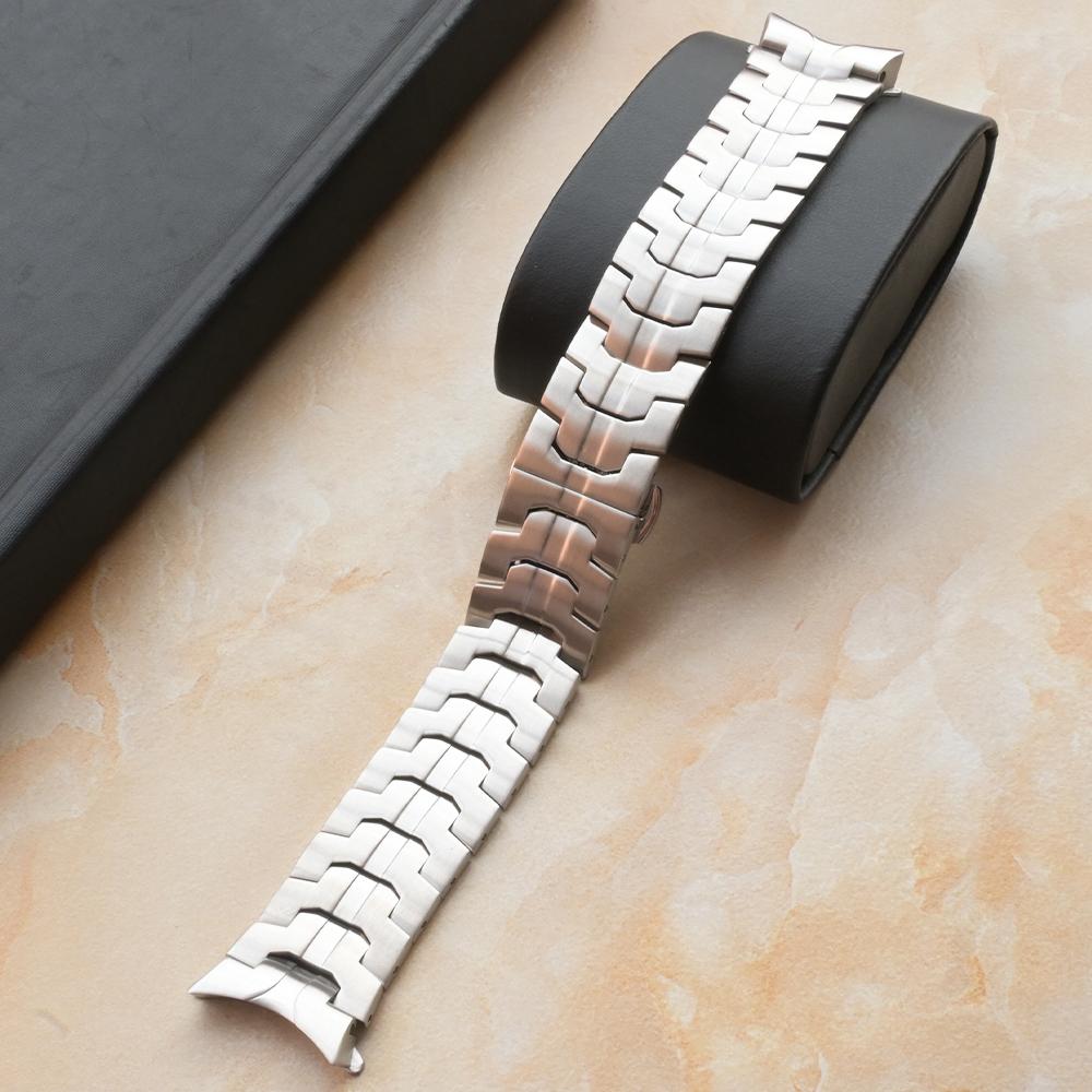 Luxury Men Metal Strap for Samsung Galaxy Watch 4 6 Classic 5 Pro 45mm NO Gaps Stainless Steel Band for Galaxy 7 6 5 4 44mm 40mm Galaxy FE 40mm срібний
Luxury Men Metal Strap for Samsung Galaxy Watch 4 6 Classic 5 Pro 45mm NO Gaps Stainless Steel Band for Galaxy 7 6 5 4 44mm 40mm Galaxy FE 40mm срібний