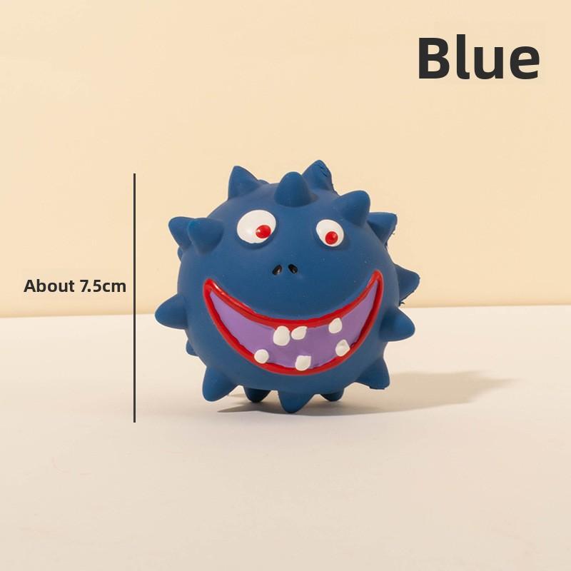 Pet Latex Toys - Latex Sound-producing Expressive Face Ball - Small Dog Toy for Teething and Cleaning Teeth - Dog-shaped Toy темно-синього кольору
Pet Latex Toys - Latex Sound-producing Expressive Face Ball - Small Dog Toy for Teething and Cleaning Teeth - Dog-shaped Toy темно-синього кольору