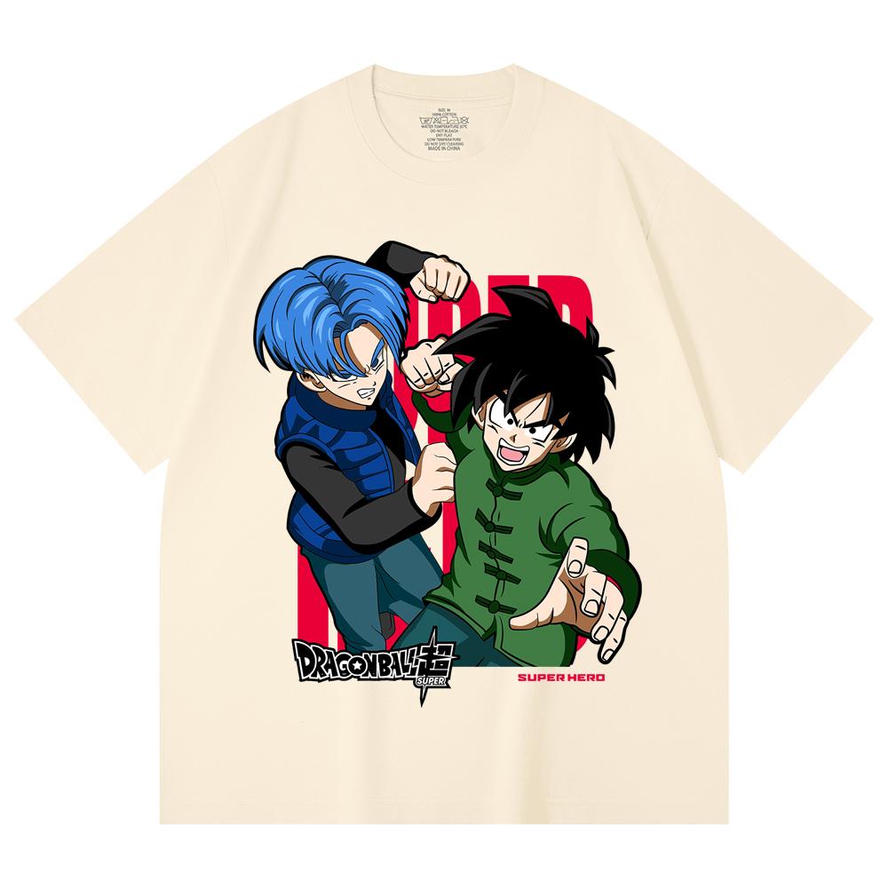 230 г/м² 100% хлопок Dragon Ball V58 Принт с Гоханом и Транксом Унисекс Плотная хлопковая футболка XS абрикосовый
230 г/м² 100% хлопок Dragon Ball V58 Принт с Гоханом и Транксом Унисекс Плотная хлопковая футболка XS абрикосовый