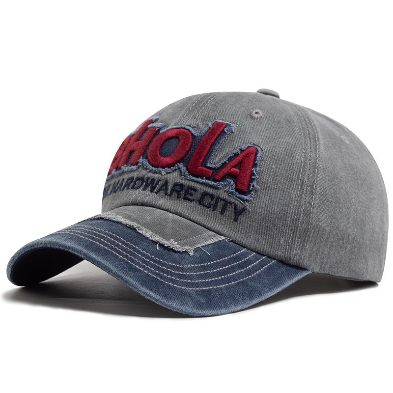 Чоловічі бейсбольні кепки BHOLA Fashion Letter Embroidery Hip Hop Cap Washed Cotton Vintage Casual Sun Visor Hat For Female Regulated Adjustable сірий колір
Чоловічі бейсбольні кепки BHOLA Fashion Letter Embroidery Hip Hop Cap Washed Cotton Vintage Casual Sun Visor Hat For Female Regulated Adjustable сірий колір