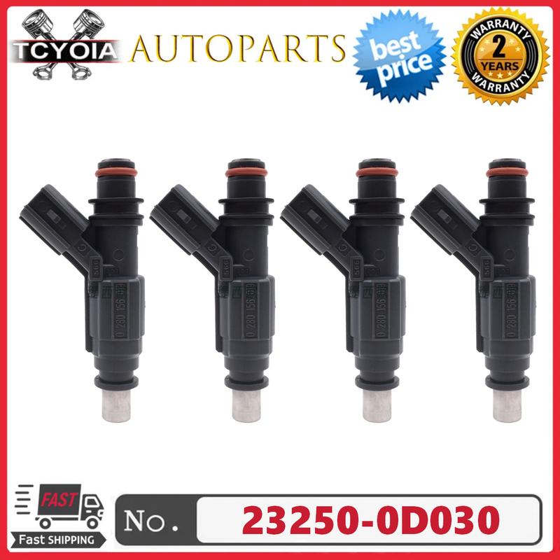 4pcs/lot 23250-0D030 23209-0D030 0280156019 Fuel injectors For 1999-2004 Toyota Avensis Corolla 1.4 VVTI 1.6
4pcs/lot 23250-0D030 23209-0D030 0280156019 Fuel injectors For 1999-2004 Toyota Avensis Corolla 1.4 VVTI 1.6