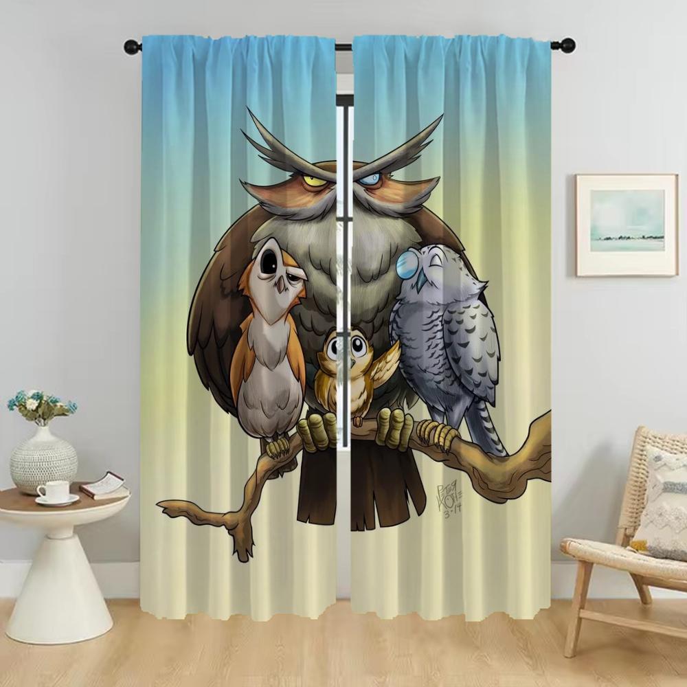 Оконная штора для комнаты, 2 панели, мультяшная сова, шторы для спальни, шторы для домашнего интерьера, перегородка, украшение на Хэллоуин W50xH70cmx2pcs-CL
Оконная штора для комнаты, 2 панели, мультяшная сова, шторы для спальни, шторы для домашнего интерьера, перегородка, украшение на Хэллоуин W50xH70cmx2pcs-CL