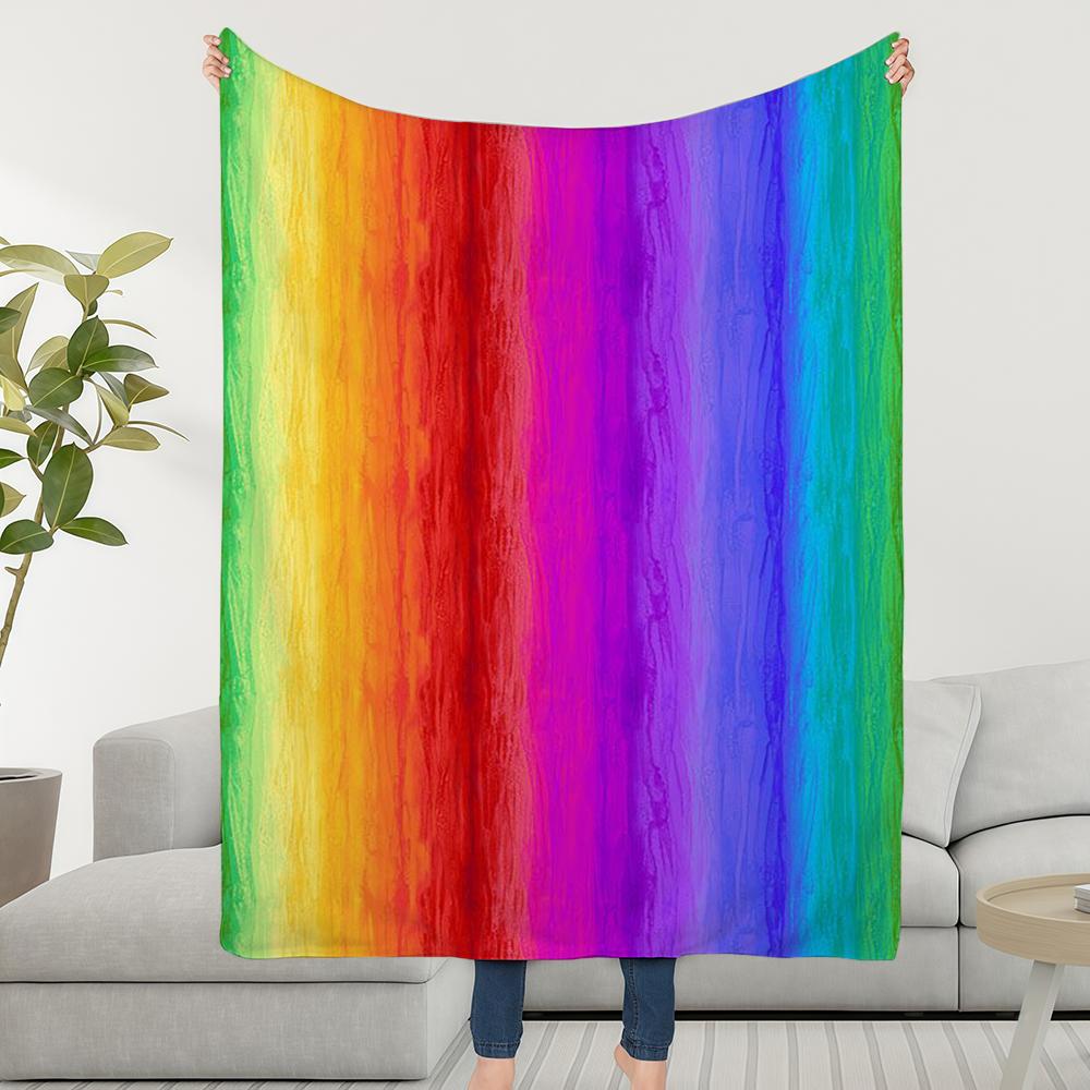 Rainbow Blanket Throw Super Cosy Plush Living Pride Room Sofa Couch Childish Birthday Gifts 30x40in
Rainbow Blanket Throw Super Cosy Plush Living Pride Room Sofa Couch Childish Birthday Gifts 30x40in