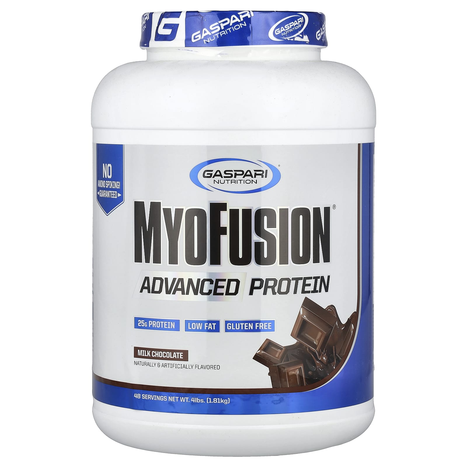 Myofusion®, Advanced Protein, Milk Chocolate, 1.81Kg(4Lbs)
Myofusion®, Advanced Protein, Milk Chocolate, 1.81Kg(4Lbs)