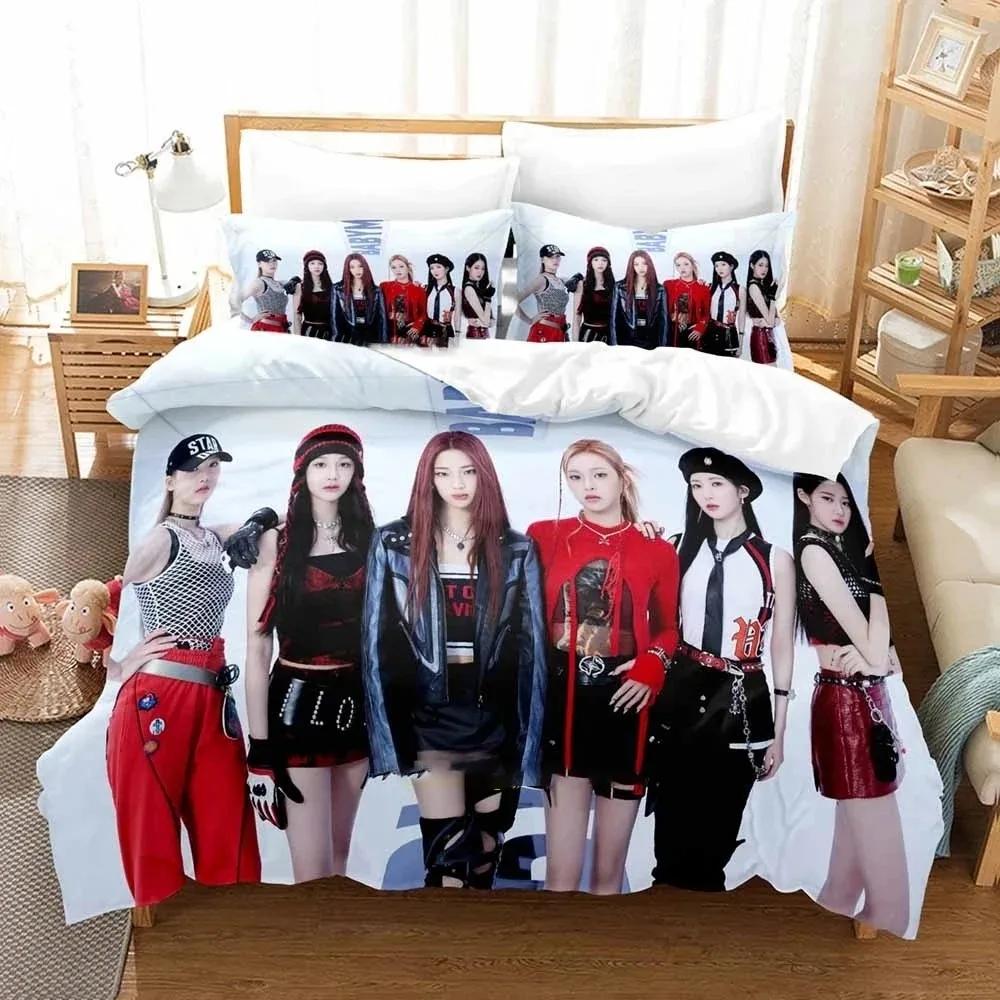 Kpop BABYMONSTER Зручна ковдра Постільна білизна Наволочка Дитяча Спальня Декор Домашній Текстиль US King 264x228cm
Kpop BABYMONSTER Зручна ковдра Постільна білизна Наволочка Дитяча Спальня Декор Домашній Текстиль US King 264x228cm
