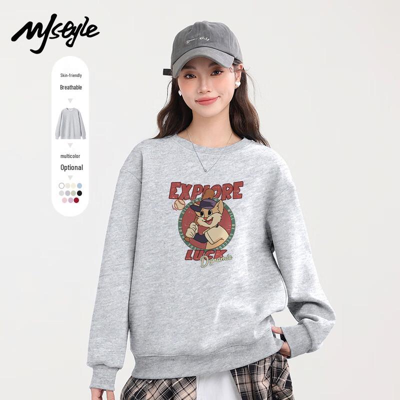 Женская толстовка с круглым вырезом MJ STYLE в стиле бейсбольной котенка S
Женская толстовка с круглым вырезом MJ STYLE в стиле бейсбольной котенка S