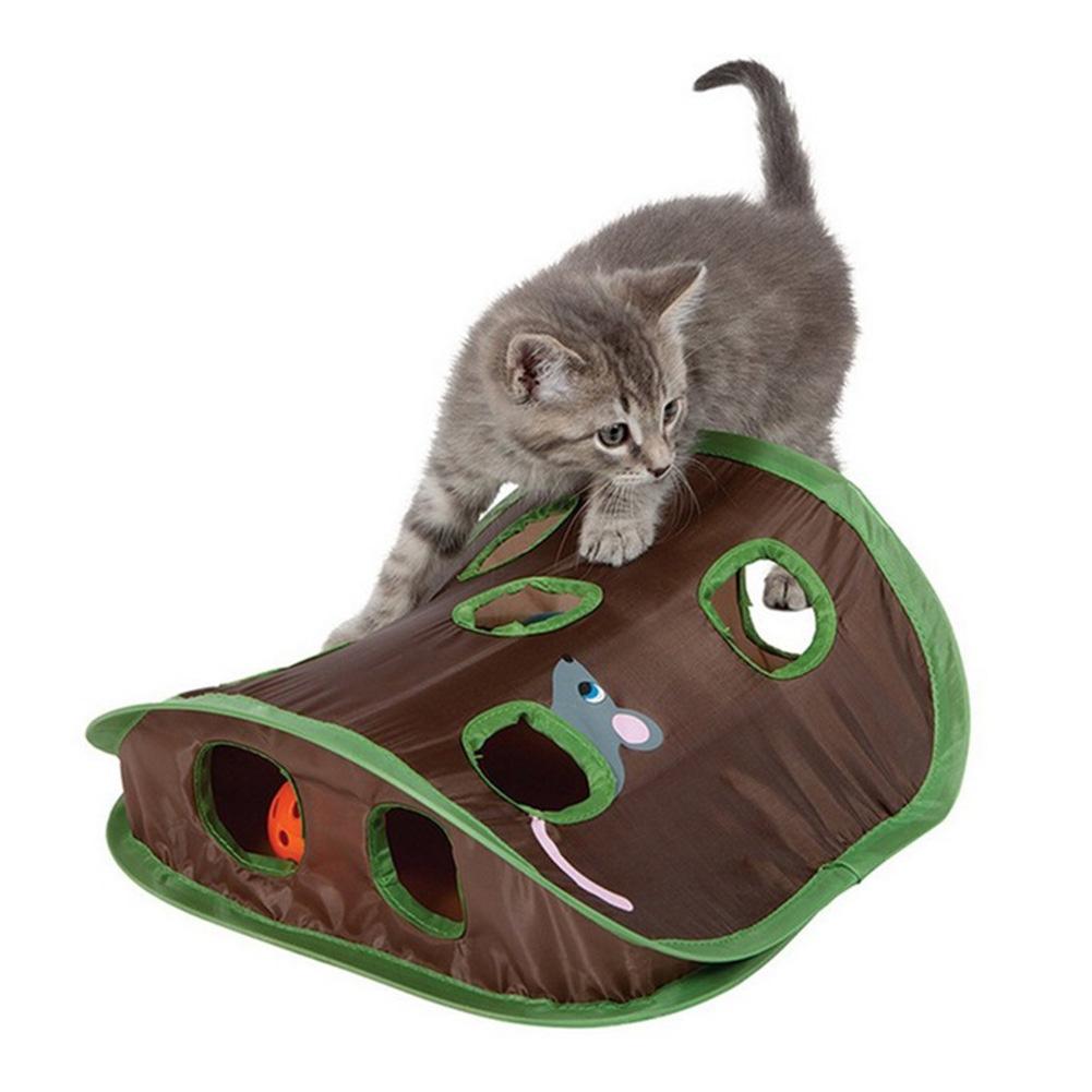 1 Set Foldable Cat Toy Popup Open Mouse Hunt with Bell Ball Funny Interactive Hunting Pet Toys
1 Set Foldable Cat Toy Popup Open Mouse Hunt with Bell Ball Funny Interactive Hunting Pet Toys