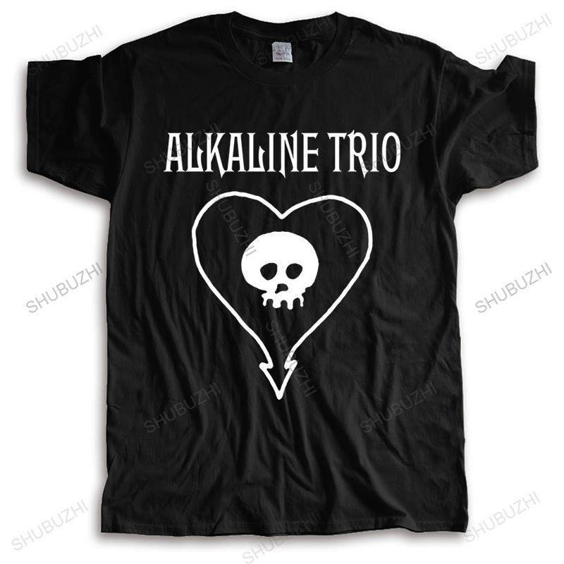 Новая мужская футболка с круглым вырезом, черные топы для унисекс Alkaline Trio-Klassisch Heartskull, повседневные футболки унисекс, брендовая одежда
Новая мужская футболка с круглым вырезом, черные топы для унисекс Alkaline Trio-Klassisch Heartskull, повседневные футболки унисекс, брендовая одежда