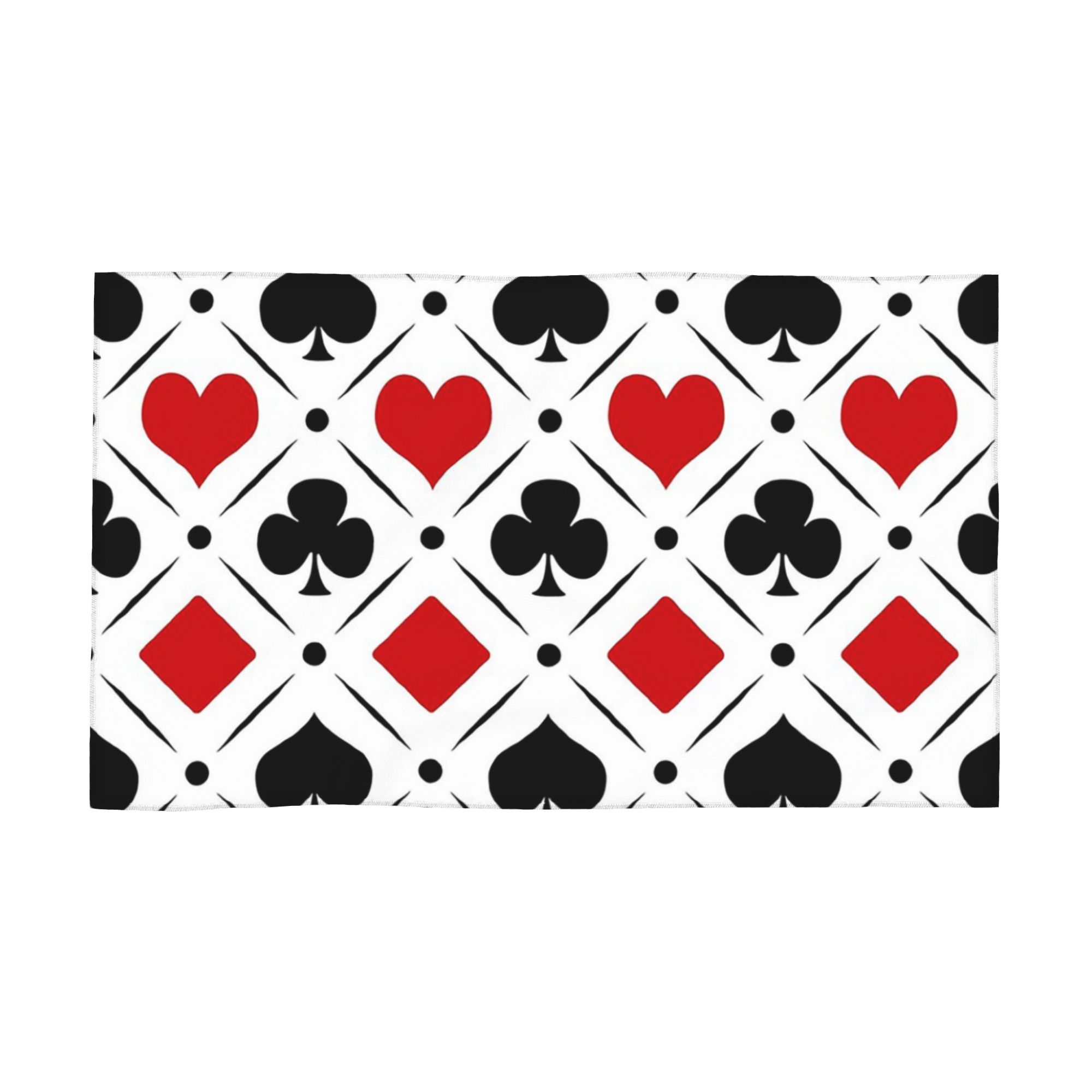 Casino Playing Card Symbols Diamond Heart Spade Clubs Soft Face Towel Quick Dry Pool Bath Cotton Towels Absorbent W40*H60(CM)
Casino Playing Card Symbols Diamond Heart Spade Clubs Soft Face Towel Quick Dry Pool Bath Cotton Towels Absorbent W40*H60(CM)