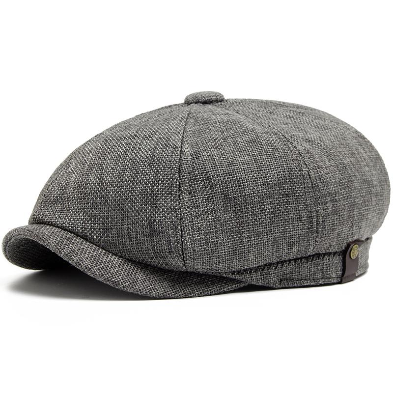 New Vintage Newsboy Caps Summer Linen Beret Men Women Fashion Retro Luxury Sun Visor Hip Hop Casual Hat Daily Wear серый
New Vintage Newsboy Caps Summer Linen Beret Men Women Fashion Retro Luxury Sun Visor Hip Hop Casual Hat Daily Wear серый