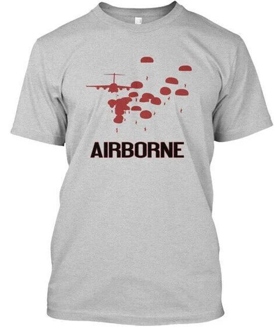 Airborne - 100%- 100% TTshirt Made in the USA Size S to 5XL 2XL
Airborne - 100%- 100% TTshirt Made in the USA Size S to 5XL 2XL