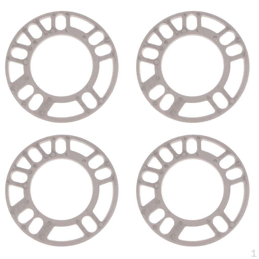 4 Pieces 5mm Universal Aluminum Alloy Car Wheel Thicken Spacer for
4 Pieces 5mm Universal Aluminum Alloy Car Wheel Thicken Spacer for