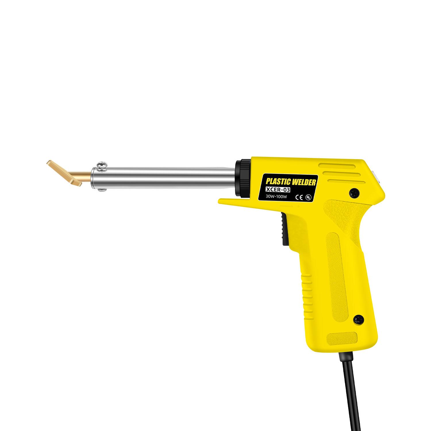 Пистолет для ремонта пластика 100 Вт паяная головка для быстрого нагрева ПВХ паяльник пистолет инструмент для ремонта бампера автомобиля быстрый нагрев
Пистолет для ремонта пластика 100 Вт паяная головка для быстрого нагрева ПВХ паяльник пистолет инструмент для ремонта бампера автомобиля быстрый нагрев