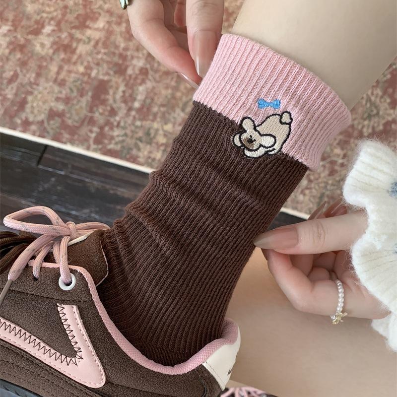 Женские креативные милые мультяшные цветные носки-гольфы с отворотом на резинке для весны и осени 1 pair
Женские креативные милые мультяшные цветные носки-гольфы с отворотом на резинке для весны и осени 1 pair