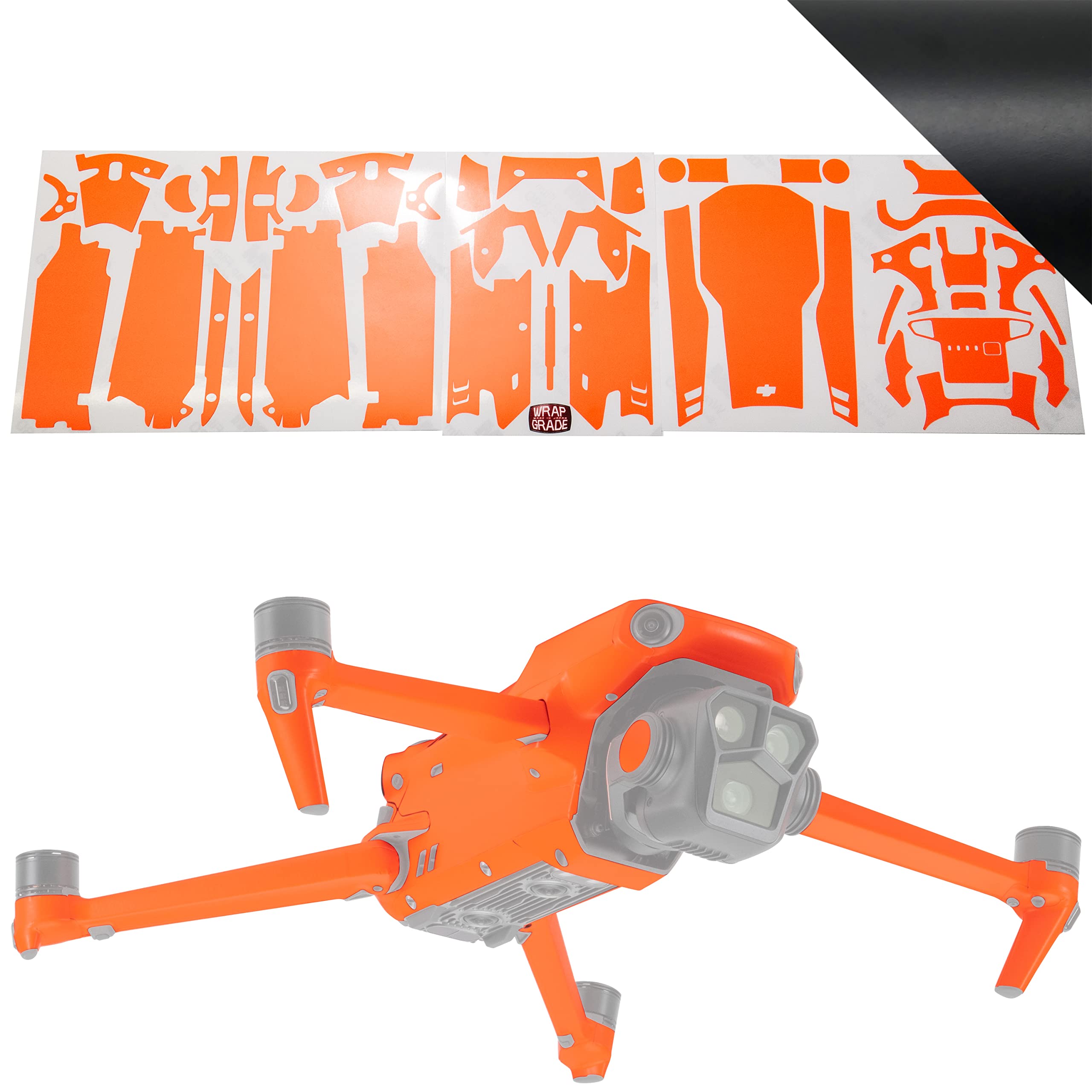 WRAPGRADE for DJI Mavic 3 Pro Skin Seal (Stealth Black)
WRAPGRADE for DJI Mavic 3 Pro Skin Seal (Stealth Black)