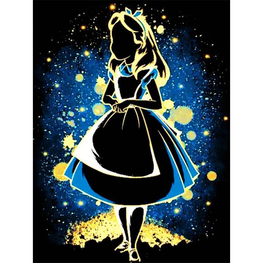 Disney Diamond Painting Alice in Wonderland Silhouette Art PaintingRomantic Art Painting Diamond Mosaic Crossstitch, Diamond Inlaid RoomDecorationGift Round 20x30cm
Disney Diamond Painting Alice in Wonderland Silhouette Art PaintingRomantic Art Painting Diamond Mosaic Crossstitch, Diamond Inlaid RoomDecorationGift Round 20x30cm
