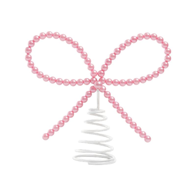 Multifunctional Pearls Bowknot Spring Ornament for Tree Top and Desktop Valentine Celebration Party Decoration 1
Multifunctional Pearls Bowknot Spring Ornament for Tree Top and Desktop Valentine Celebration Party Decoration 1