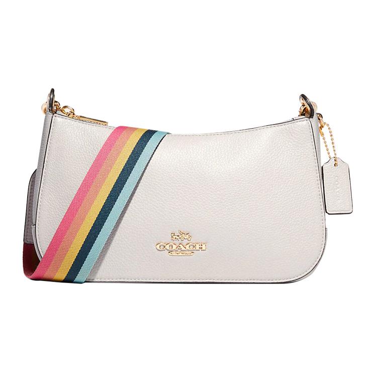 New COACH Jes Pebbled Leather Shoulder Bag, Crossbody Bag Medium Women s White C7265-IMCHK 24.1*6.1*13.0CM
New COACH Jes Pebbled Leather Shoulder Bag, Crossbody Bag Medium Women s White C7265-IMCHK 24.1*6.1*13.0CM