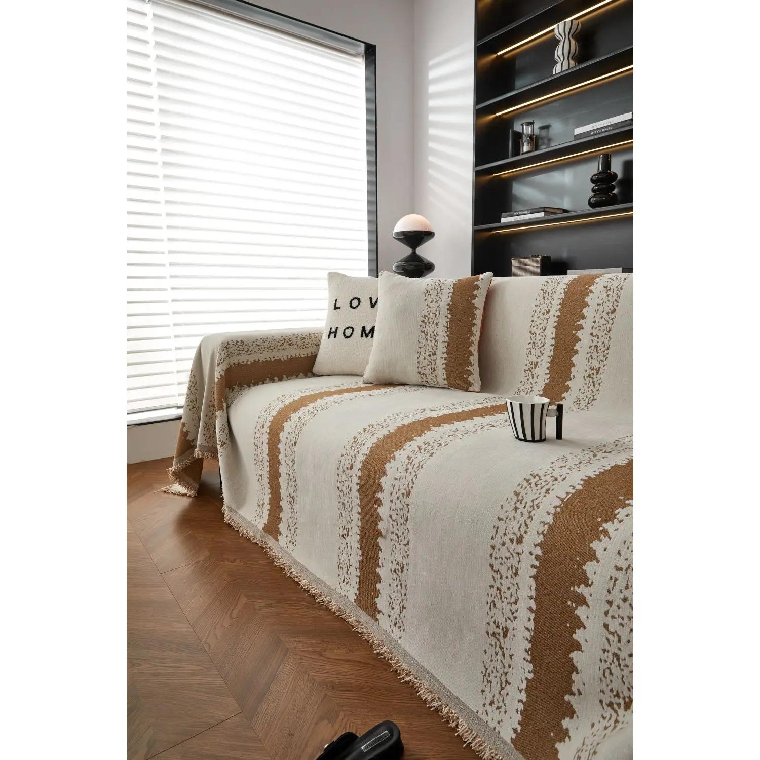 INS скандинавский чехол для дивана, коврик, одеяла для гостиной, современное покрывало в полоску для кемпинга, пикника, одеяло 180x230cm
INS скандинавский чехол для дивана, коврик, одеяла для гостиной, современное покрывало в полоску для кемпинга, пикника, одеяло 180x230cm