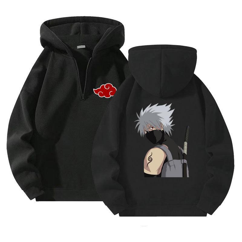 Japanese Anime Naruto Pullovers Quarter Zipper Hoodies Kawaii Cartoon Printed Casual Outdoor Sweatshirts Hip Hop Hoody Streetwear XXXXL
Japanese Anime Naruto Pullovers Quarter Zipper Hoodies Kawaii Cartoon Printed Casual Outdoor Sweatshirts Hip Hop Hoody Streetwear XXXXL