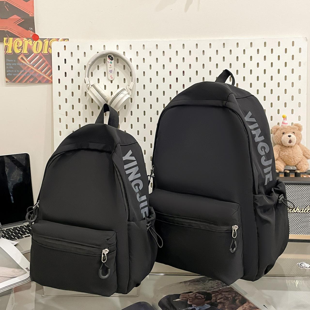 Школьный рюкзак новый для мальчиков и девочек, рюкзак для старшеклассников, рюкзак большой вместимости для учащихся средней школы, рюкзак для старшеклассников Small чёрный
Школьный рюкзак новый для мальчиков и девочек, рюкзак для старшеклассников, рюкзак большой вместимости для учащихся средней школы, рюкзак для старшеклассников Small чёрный