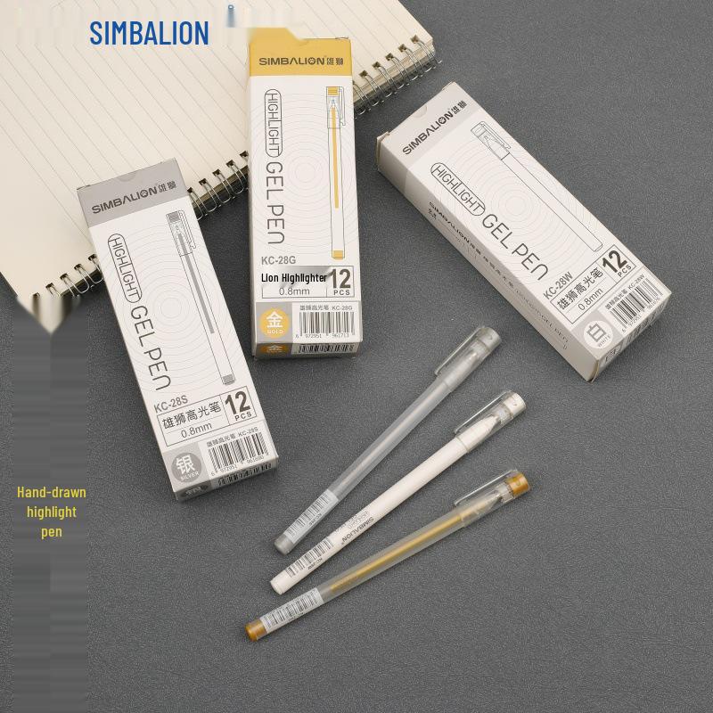 Маркери та контурні ручки Simbalion - Золотий, Срібний, Білий (0.8мм) Silver (Single Pack)
Маркери та контурні ручки Simbalion - Золотий, Срібний, Білий (0.8мм) Silver (Single Pack)