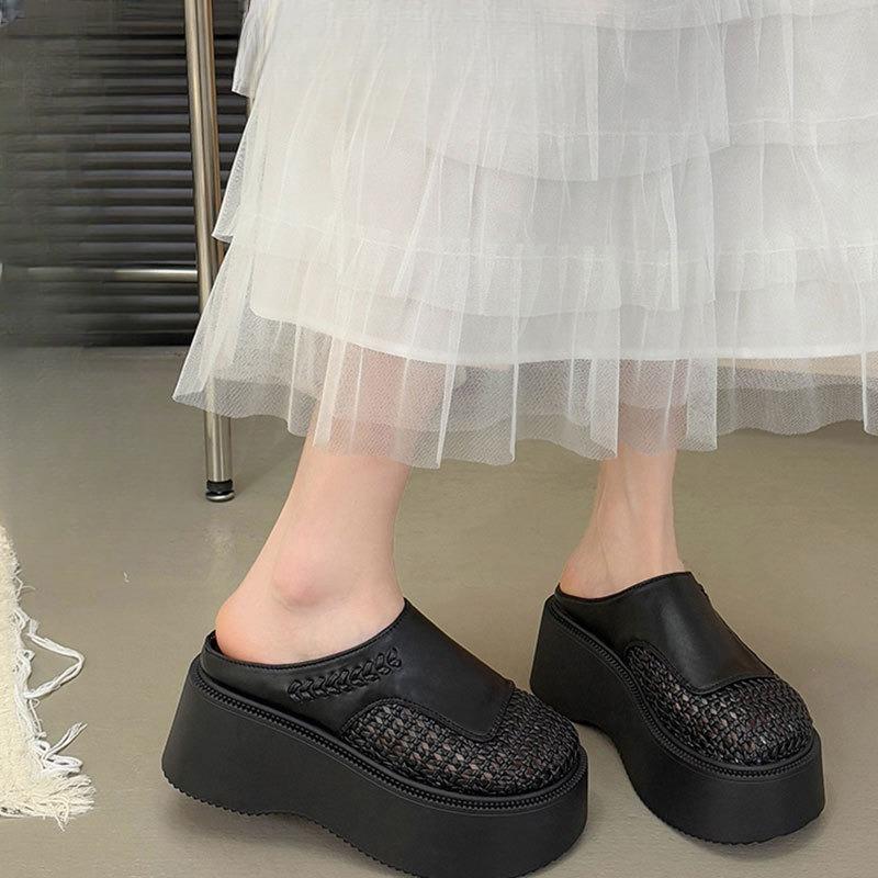 Height-increasing Shoes Thick-soled Flip-flops New High-heeled Slippers 37 чорний
Height-increasing Shoes Thick-soled Flip-flops New High-heeled Slippers 37 чорний