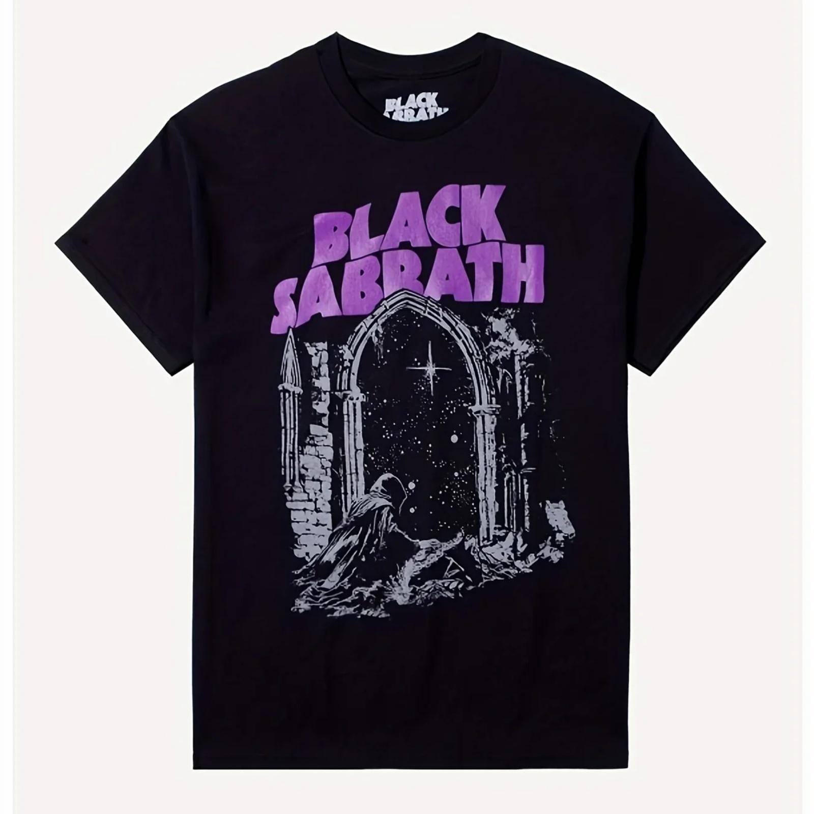 Чоловіча футболка з графікою Black Sabbath Night Arch Зручна бавовняна футболка з круглим вирізом та короткими рукавами 180г XXXXXL різнокольоровий
Чоловіча футболка з графікою Black Sabbath Night Arch Зручна бавовняна футболка з круглим вирізом та короткими рукавами 180г XXXXXL різнокольоровий