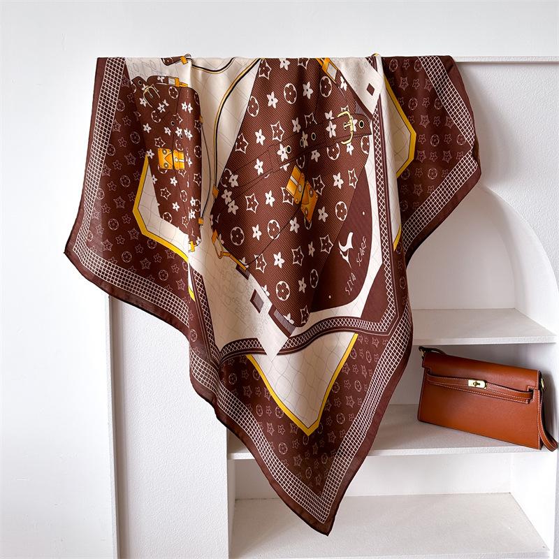 Модная печать 90 Имитация шелка Большой квадратный шарф Шаль Повседневный Универсальный Елочка Темперамент Шарф Головной платок Женский Новый 90x90cm
Модная печать 90 Имитация шелка Большой квадратный шарф Шаль Повседневный Универсальный Елочка Темперамент Шарф Головной платок Женский Новый 90x90cm