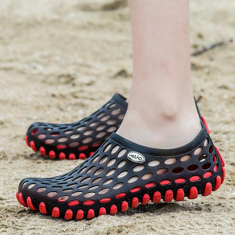 2024 summer men s massage sole sandals beach shoes couple hole shoes outdoor breathable garden cool slippers women s shoes 38
2024 summer men s massage sole sandals beach shoes couple hole shoes outdoor breathable garden cool slippers women s shoes 38