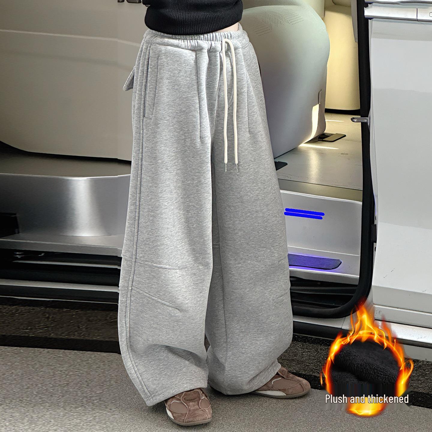 Флисовые спортивные штаны для девочек 2025: Весенне-осенний повседневный спортивный стиль 160cm серый
Флисовые спортивные штаны для девочек 2025: Весенне-осенний повседневный спортивный стиль 160cm серый