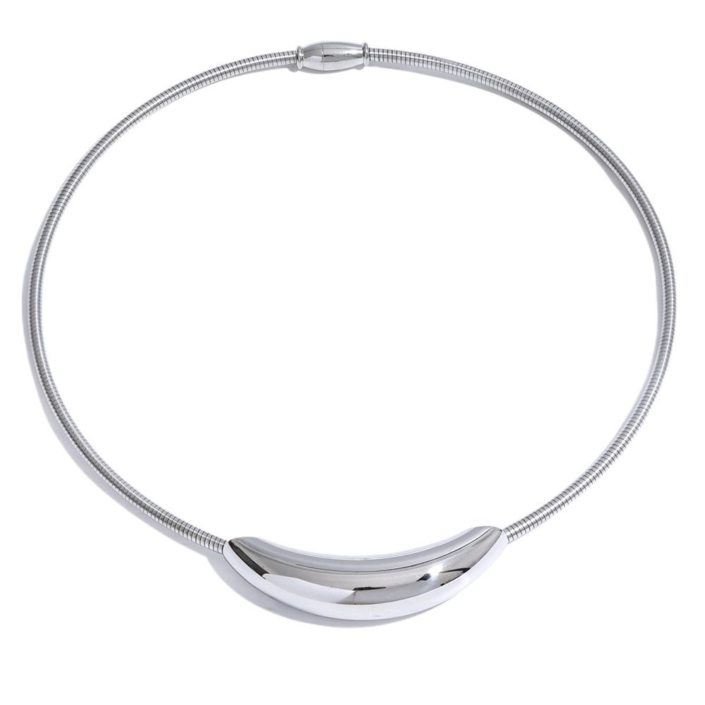 Yhpup Waterproof Stainless Steel Popular Choker Light Necklace Women Statement Metal 18K Gold Plated Trendy Fashion Jewelry
Yhpup Waterproof Stainless Steel Popular Choker Light Necklace Women Statement Metal 18K Gold Plated Trendy Fashion Jewelry