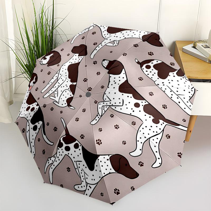 1pc Spot Dogs Automatic Folding Umbrella - Portable Collapsible Design, 8-Rib Iron Frame, Durable Fabric yy251125171
1pc Spot Dogs Automatic Folding Umbrella - Portable Collapsible Design, 8-Rib Iron Frame, Durable Fabric yy251125171