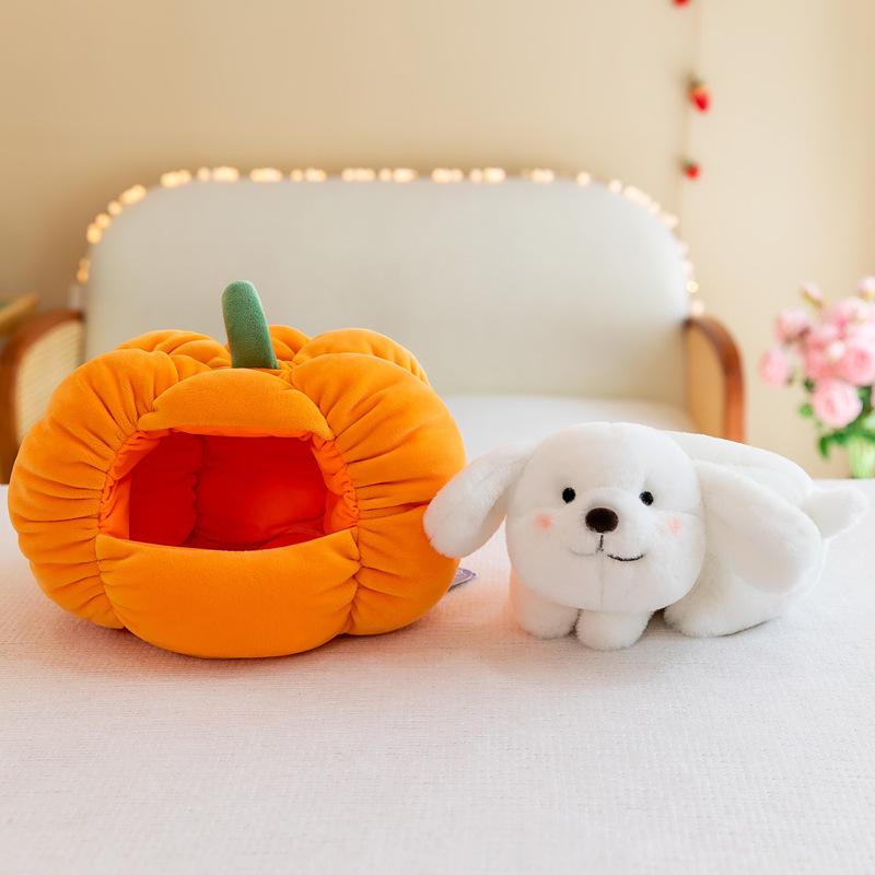 Милая плюшевая игрушка в виде тыквенного гнезда, креативная собачья будка, кукла для кошечки, кукла для детей, кукла в подарок 25CM(0.22kg)
Милая плюшевая игрушка в виде тыквенного гнезда, креативная собачья будка, кукла для кошечки, кукла для детей, кукла в подарок 25CM(0.22kg)