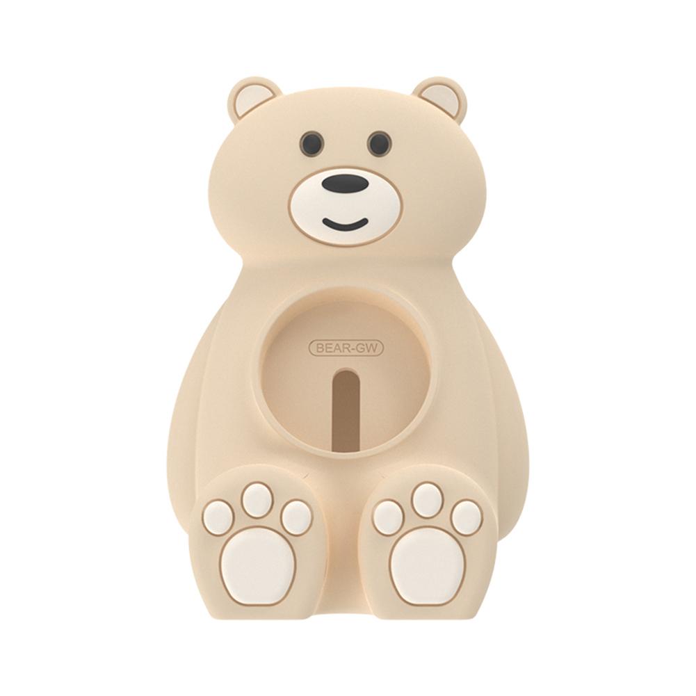Bear Shaped Charger Base Stand Watch Accessories Wireless Charger Stand with Cable Organizer for Samsung Galaxy Watch4/4 Classic хакі
Bear Shaped Charger Base Stand Watch Accessories Wireless Charger Stand with Cable Organizer for Samsung Galaxy Watch4/4 Classic хакі