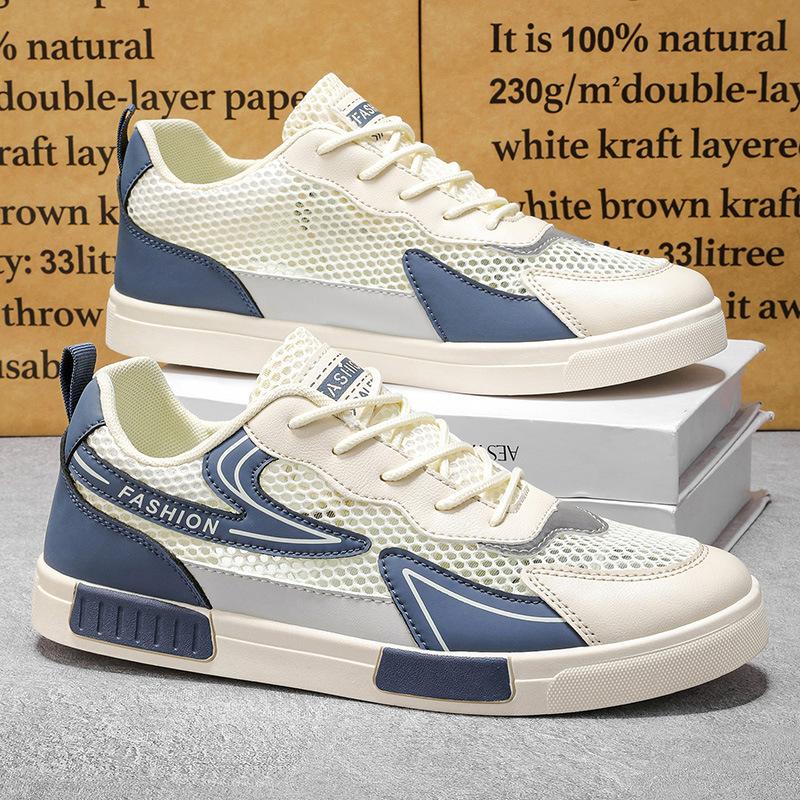 Men s summer 2025 new mesh breathable hollow soft sole non-slip casual sports board shoes versatile trendy shoes mesh shoes 39
Men s summer 2025 new mesh breathable hollow soft sole non-slip casual sports board shoes versatile trendy shoes mesh shoes 39