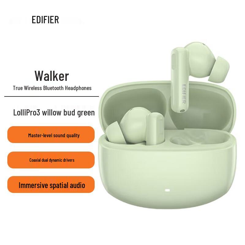 EDIFIER Lolli Pro3 True Wireless Noise-Cancelling Earbuds
EDIFIER Lolli Pro3 True Wireless Noise-Cancelling Earbuds
