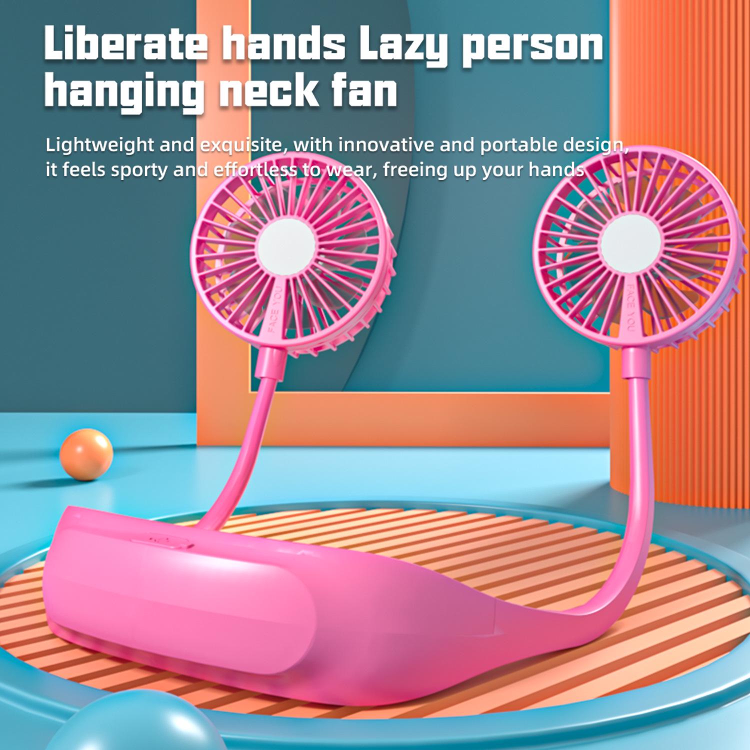 Portable Rechargeable Neck Fan, 8000mAh, for Outdoor and Dorm Use 330*185mm рожевий
Portable Rechargeable Neck Fan, 8000mAh, for Outdoor and Dorm Use 330*185mm рожевий