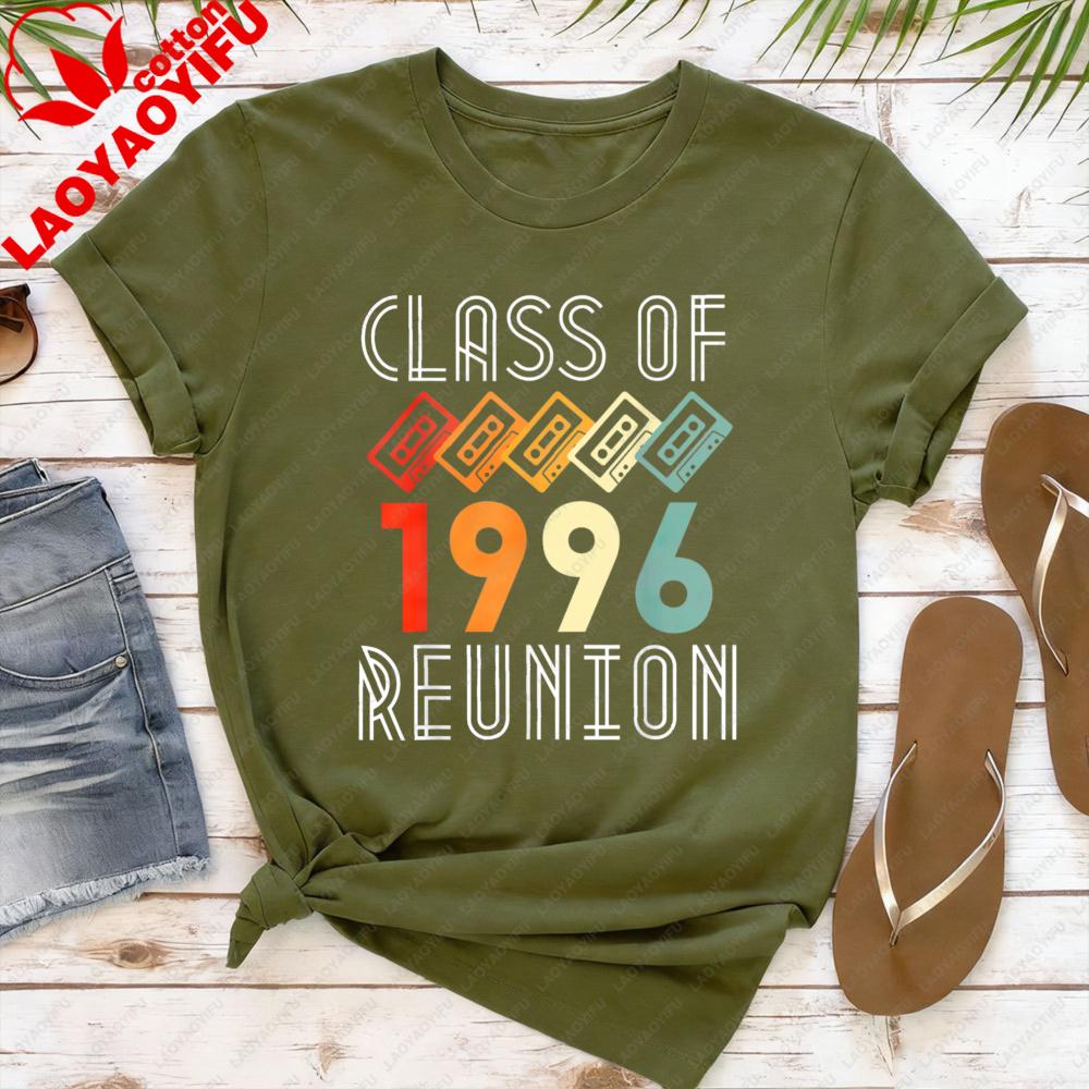 1996 Birthday Year Rainbow Numbers Women TShirt Short Sleeve Fashion Summer Top Gift for Her Casual Cotton Clothes S
1996 Birthday Year Rainbow Numbers Women TShirt Short Sleeve Fashion Summer Top Gift for Her Casual Cotton Clothes S