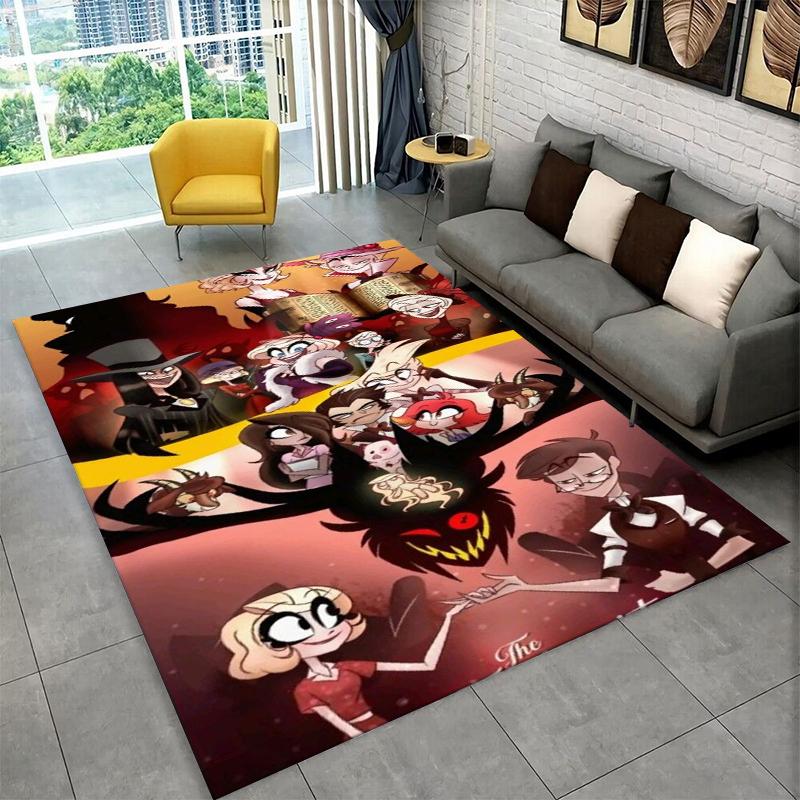 3D Cartoon H-Hazbin Hotel Charlie Carpet Rug for Playroom Bedroom Living Room Sofa Home Decor,kid Area Rug Non-slip Floor Mat 40x60cm
3D Cartoon H-Hazbin Hotel Charlie Carpet Rug for Playroom Bedroom Living Room Sofa Home Decor,kid Area Rug Non-slip Floor Mat 40x60cm