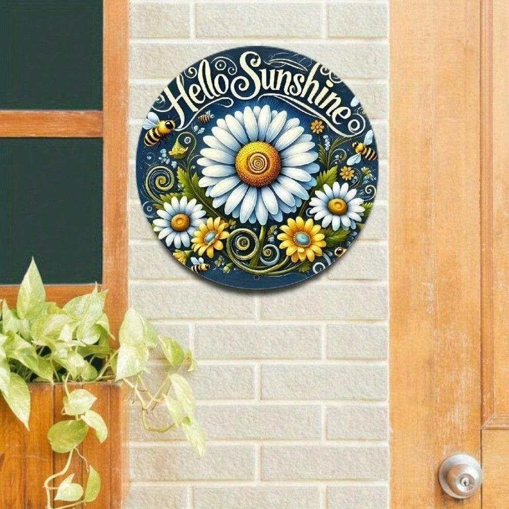 Cowsar Tin Sign 8x8 Inch Round Daisy Flower Art Vintage Metal Wall Decor for Home Bedroom Office Rustic Floral Hanging Plaque 20x20 різнокольоровий
Cowsar Tin Sign 8x8 Inch Round Daisy Flower Art Vintage Metal Wall Decor for Home Bedroom Office Rustic Floral Hanging Plaque 20x20 різнокольоровий