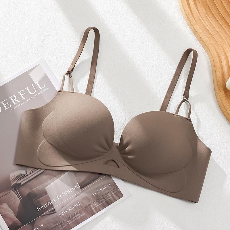 Бесшовный беспроводной дышащий бюстгальтер для женщин - Увеличивает маленькую грудь и бока, Предотвращает обвисание XL (38A/38B)
Бесшовный беспроводной дышащий бюстгальтер для женщин - Увеличивает маленькую грудь и бока, Предотвращает обвисание XL (38A/38B)