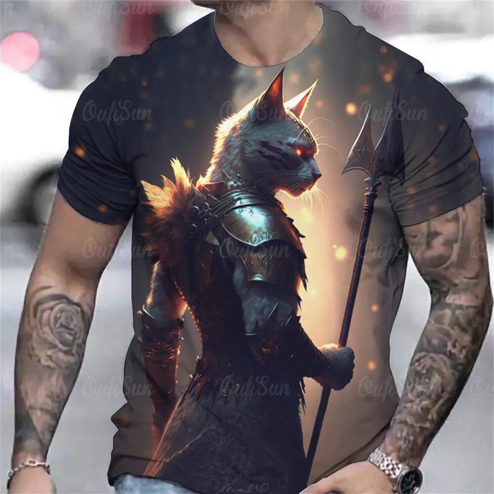 Мужская футболка с изображением животных 3d с принтом оборотня, летняя повседневная футболка с короткими рукавами, свободная мужская одежда больших размеров, уличные дизайнерские топы 6XL
Мужская футболка с изображением животных 3d с принтом оборотня, летняя повседневная футболка с короткими рукавами, свободная мужская одежда больших размеров, уличные дизайнерские топы 6XL