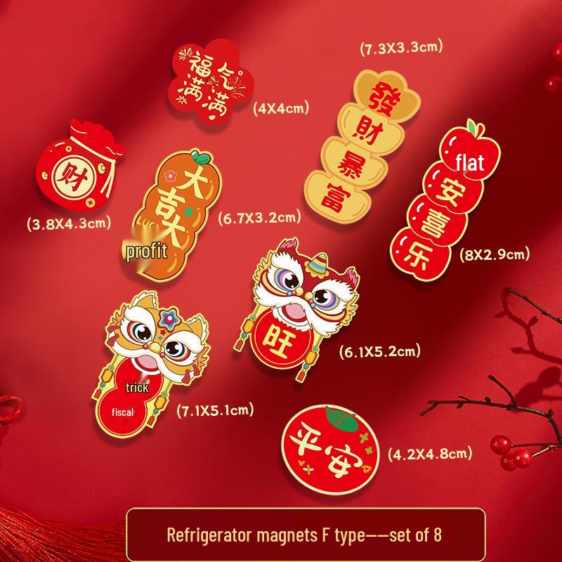 2026 Year of the Horse Magnetic Fridge Decoration - Customizable Chinese New Year Magnet
2026 Year of the Horse Magnetic Fridge Decoration - Customizable Chinese New Year Magnet